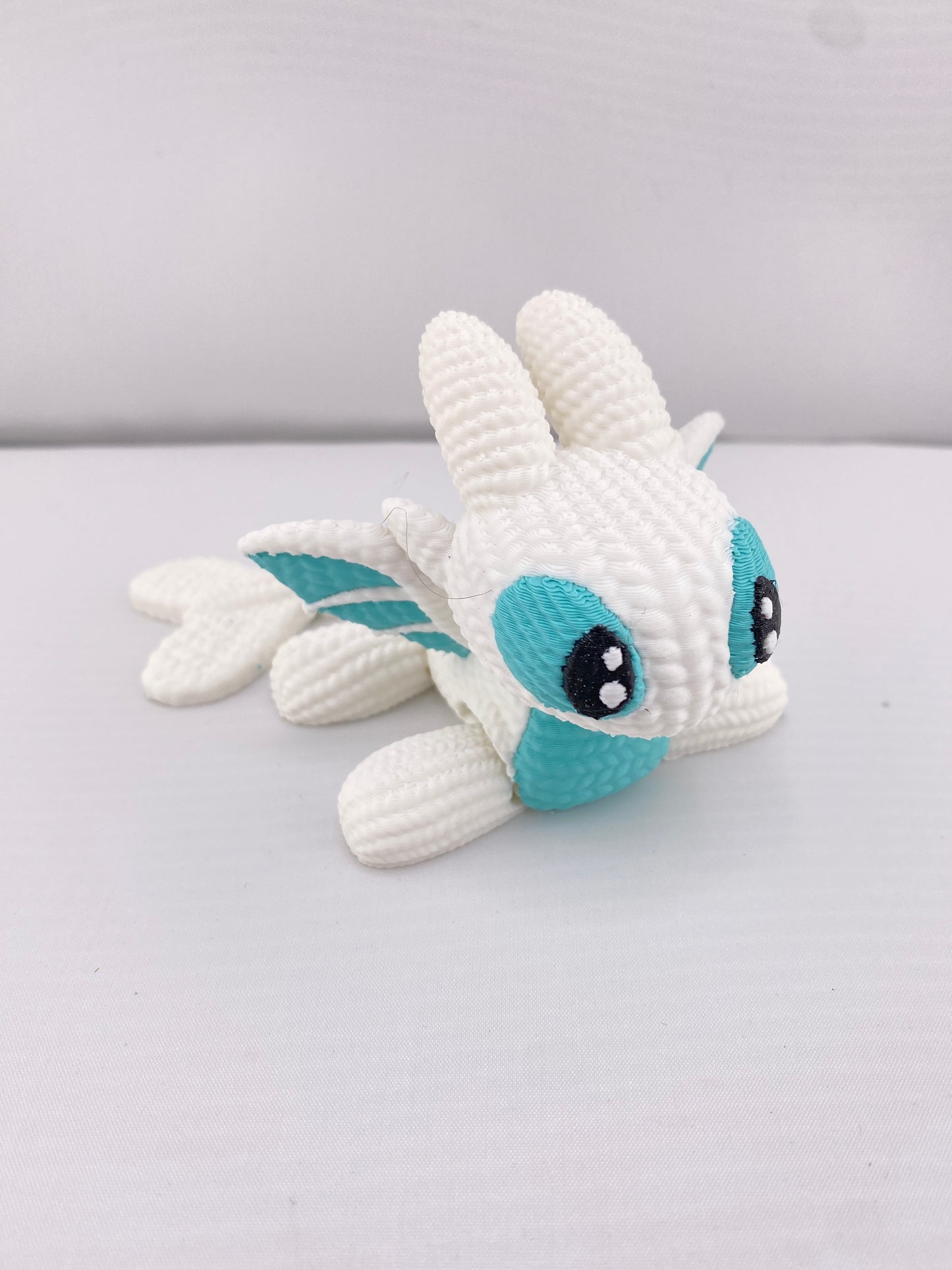 Knitted No Teeth/Light Angry Dragons