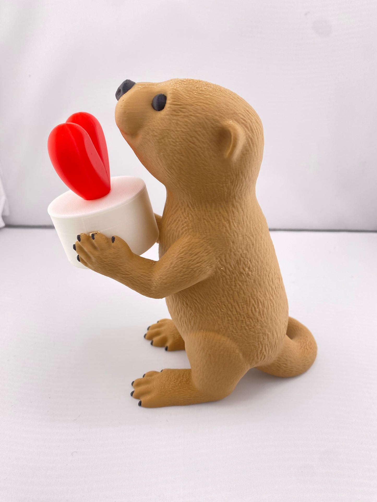 LED Valentines Otter