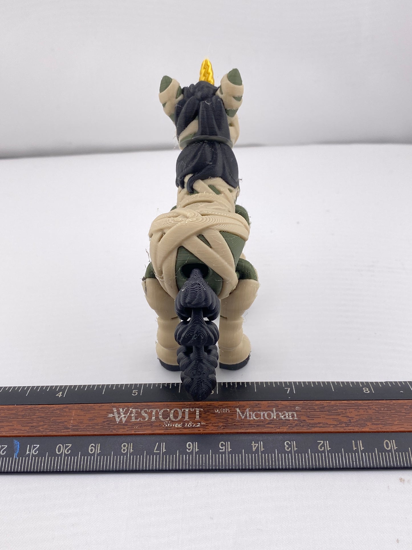 Mummy Unicorn Figurine Decoration Halloween