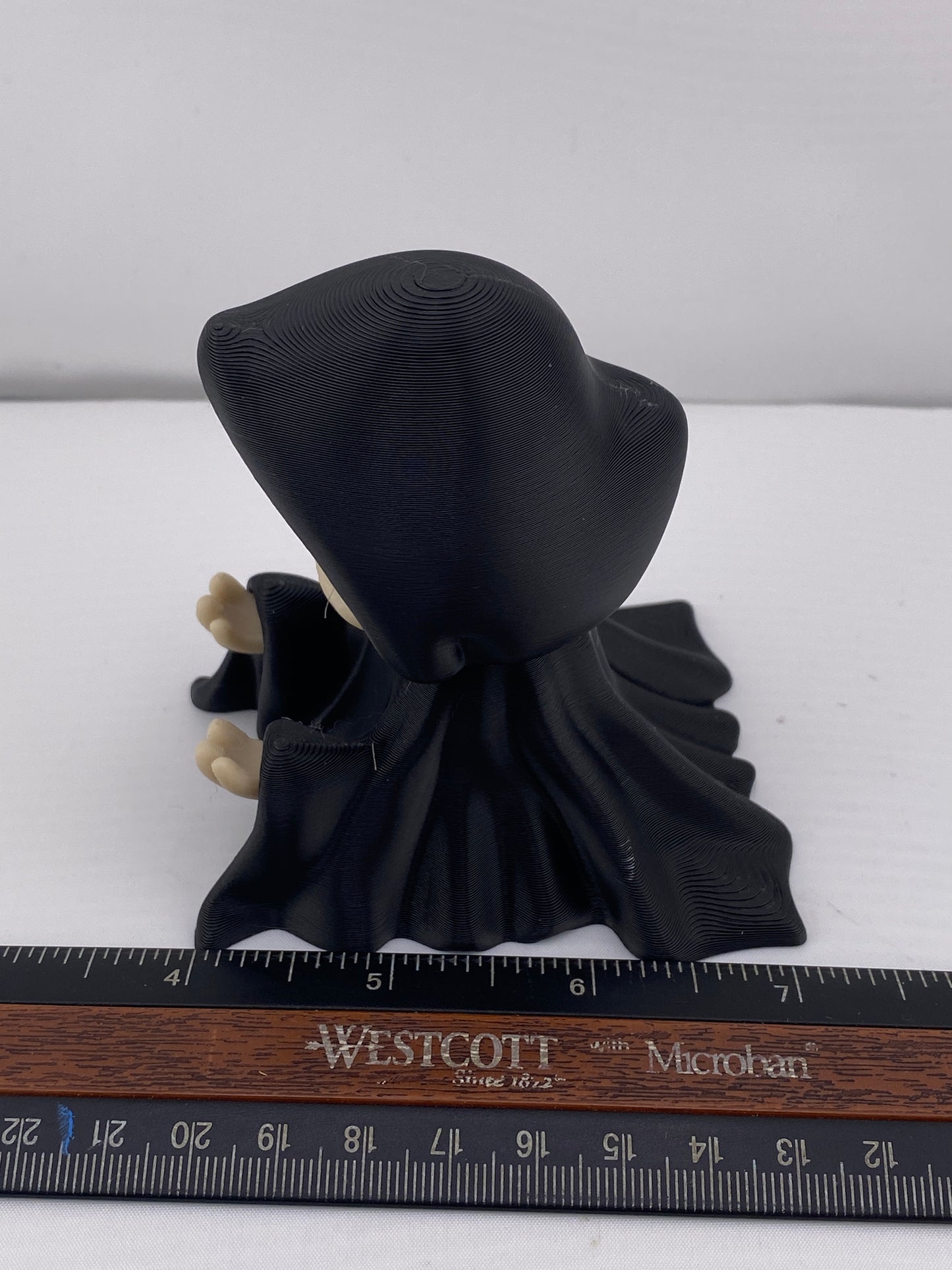 Grim Reaper Reading A Book Halloween Figurine