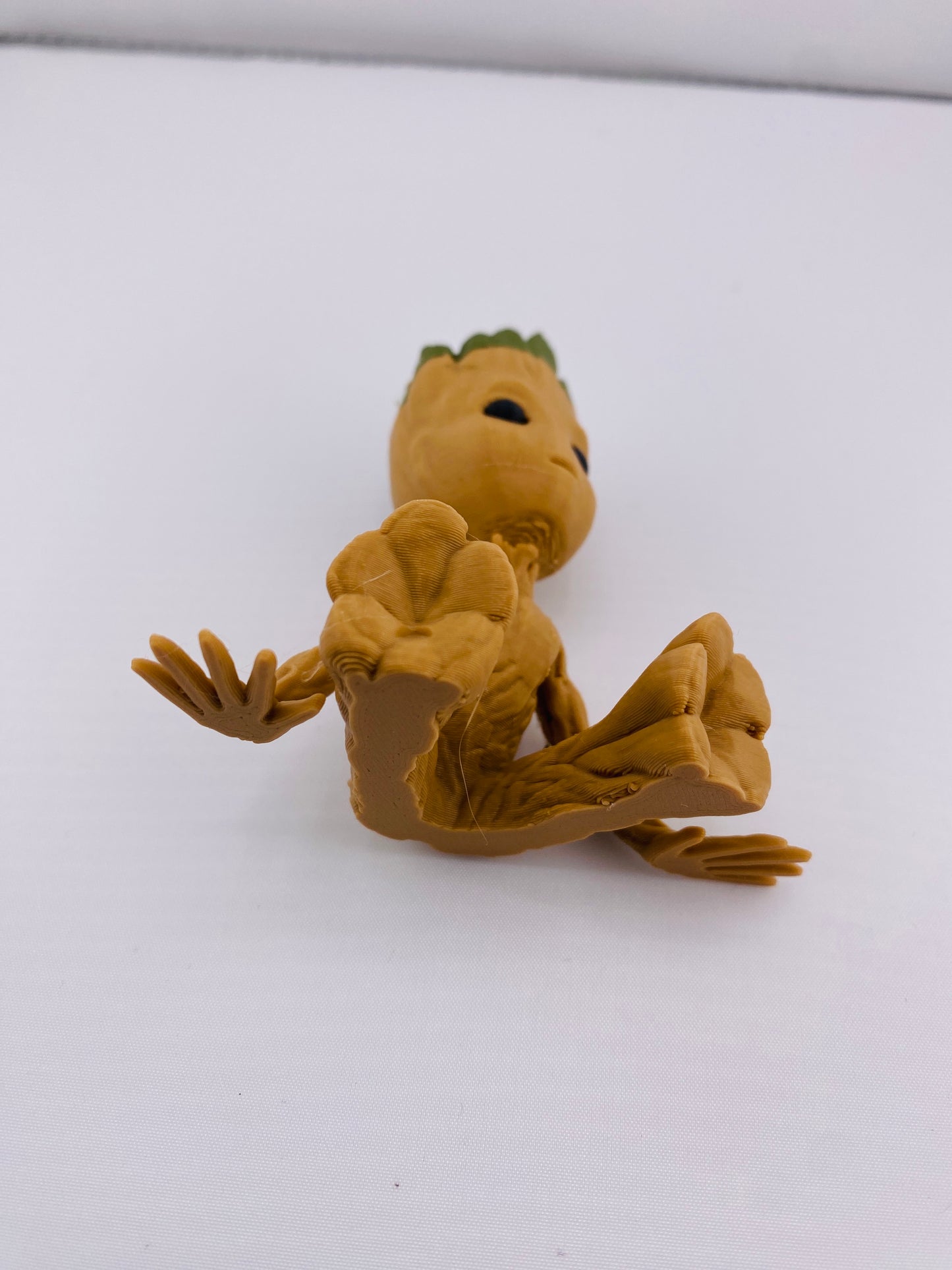 Wood Tree Buddy Figurine Decoration
