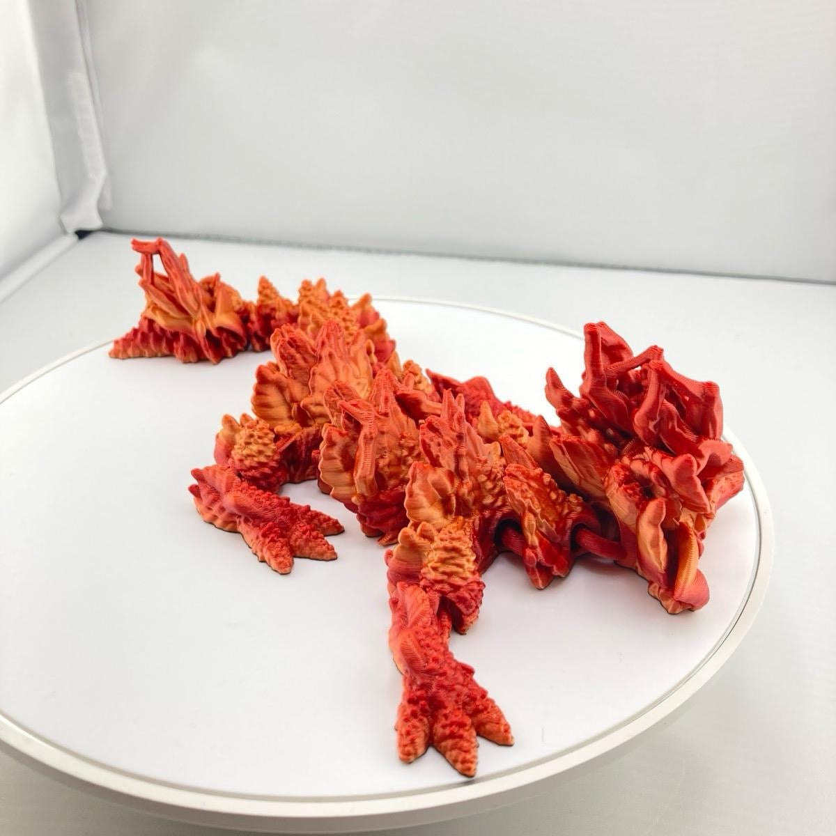 Autumn Dragon Figurine Decoration Room Magical Gift Ornaments