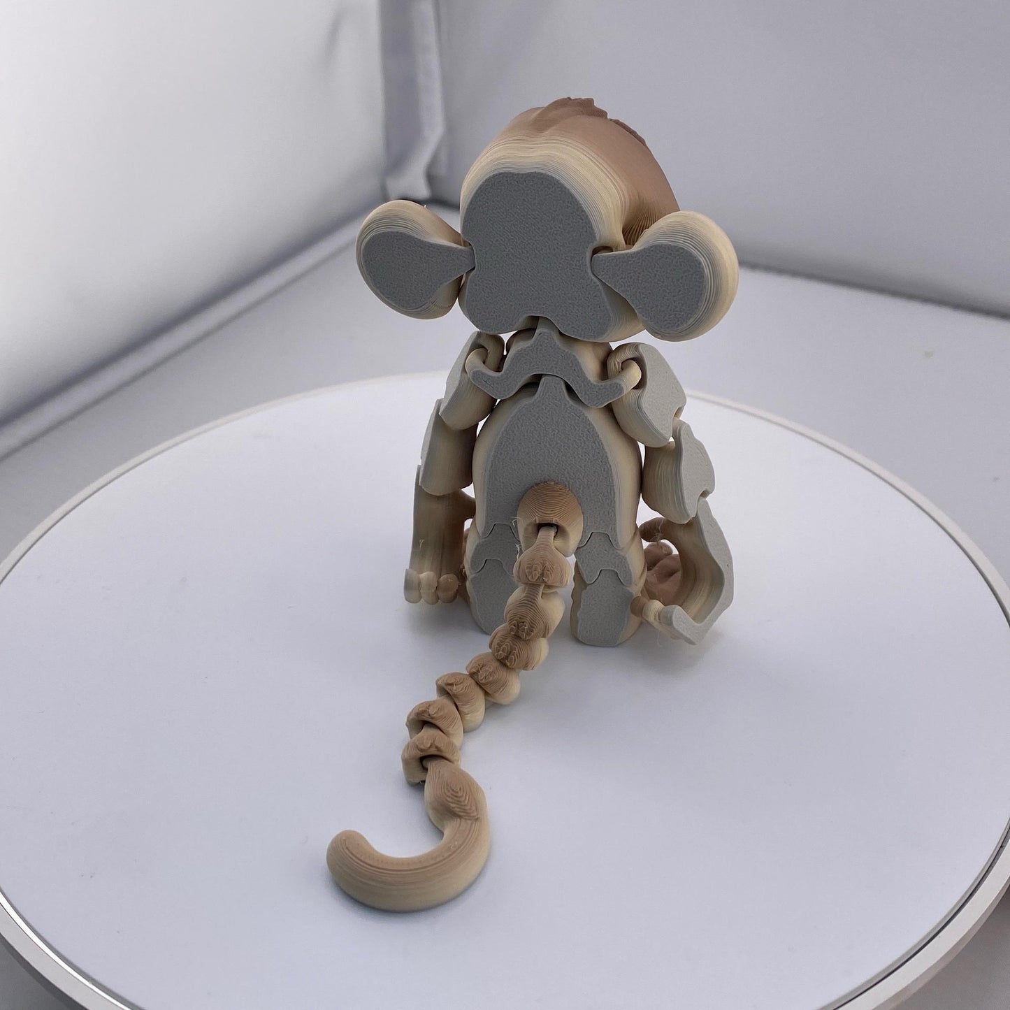 Hanging Tree Monkey Figurine With Tree Stand Decoration