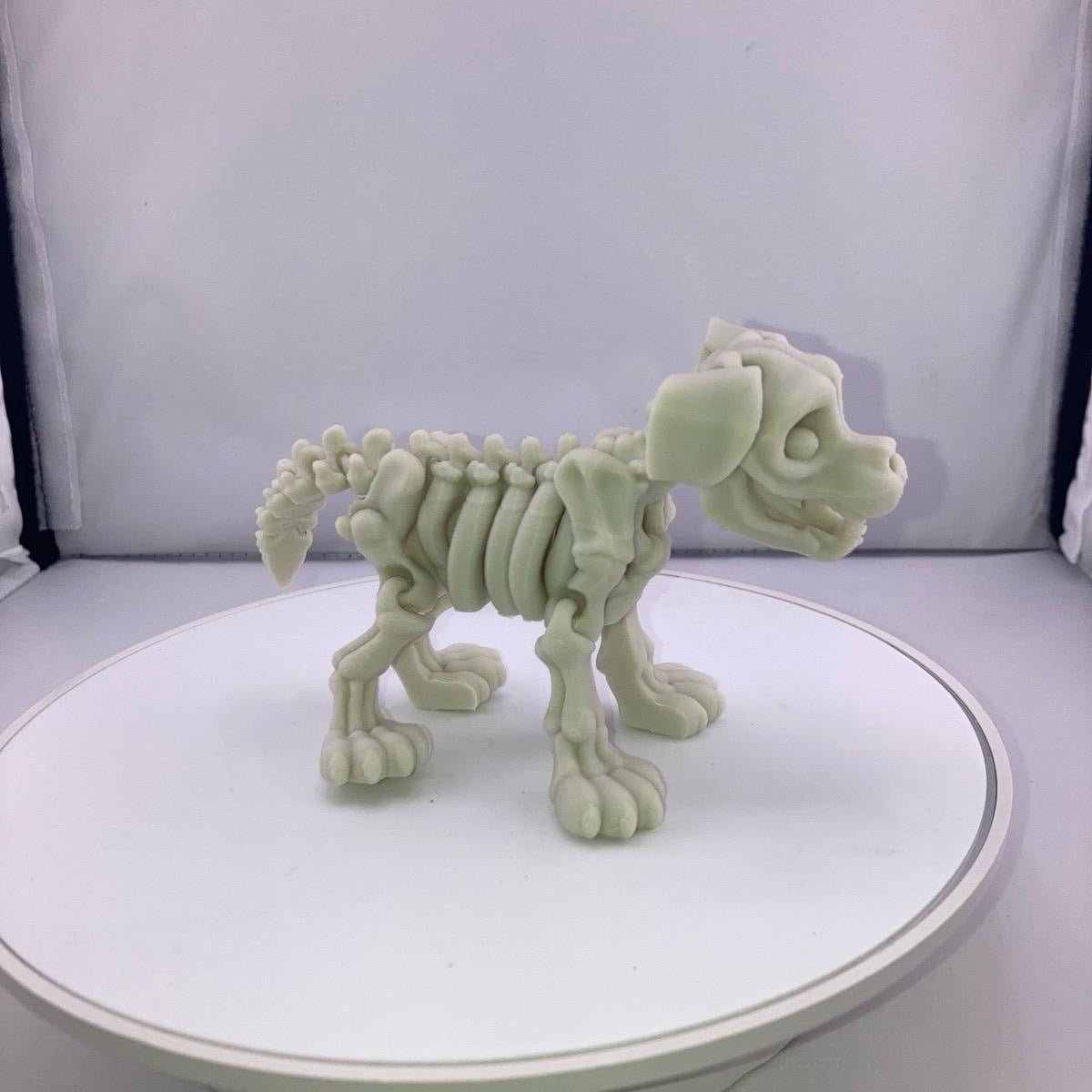 Dog Skeleton Halloween Decoration Figurine Gift Spooky Spooky Ornaments