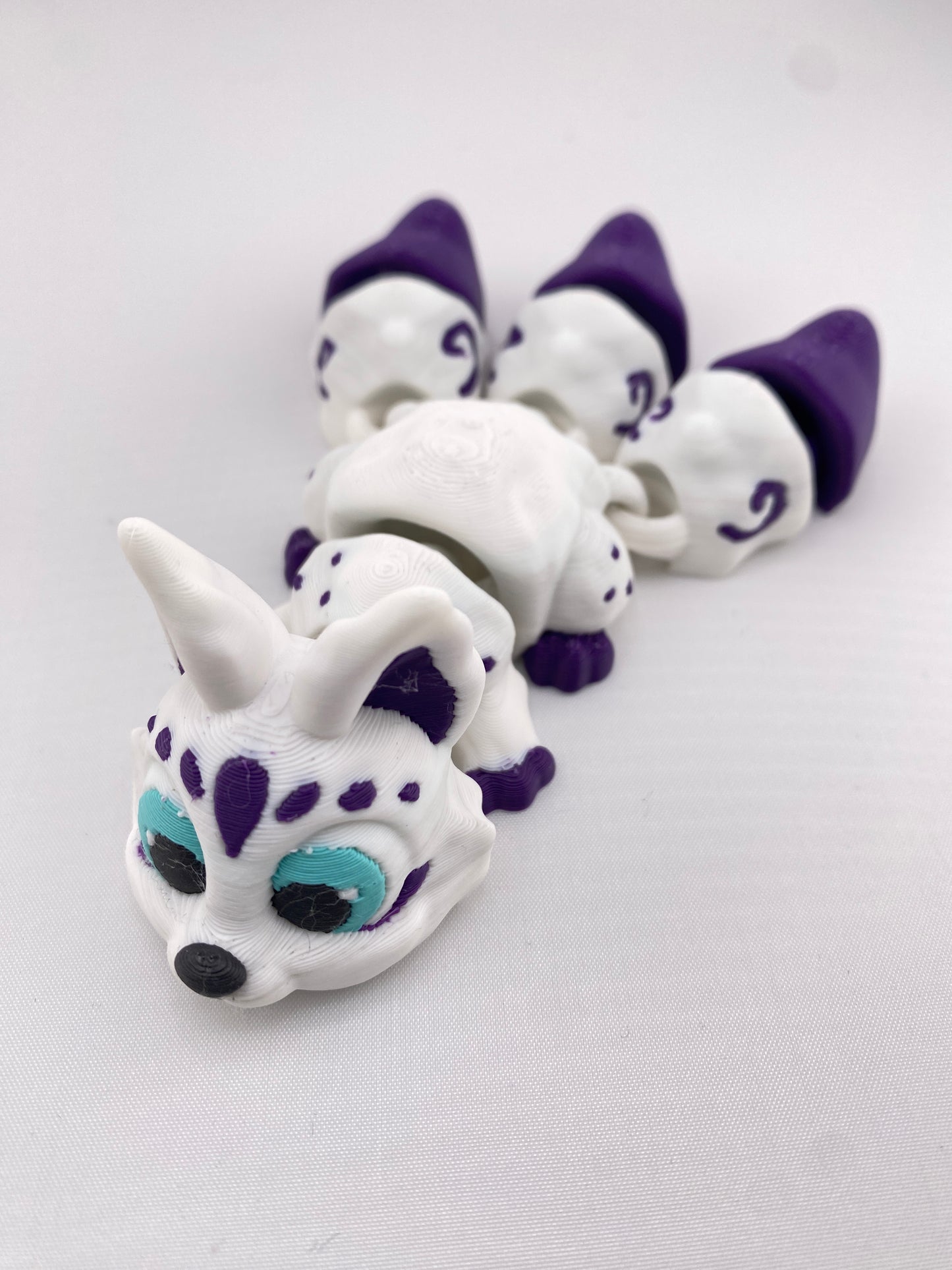 Kitsune Articulated Fox Figurine