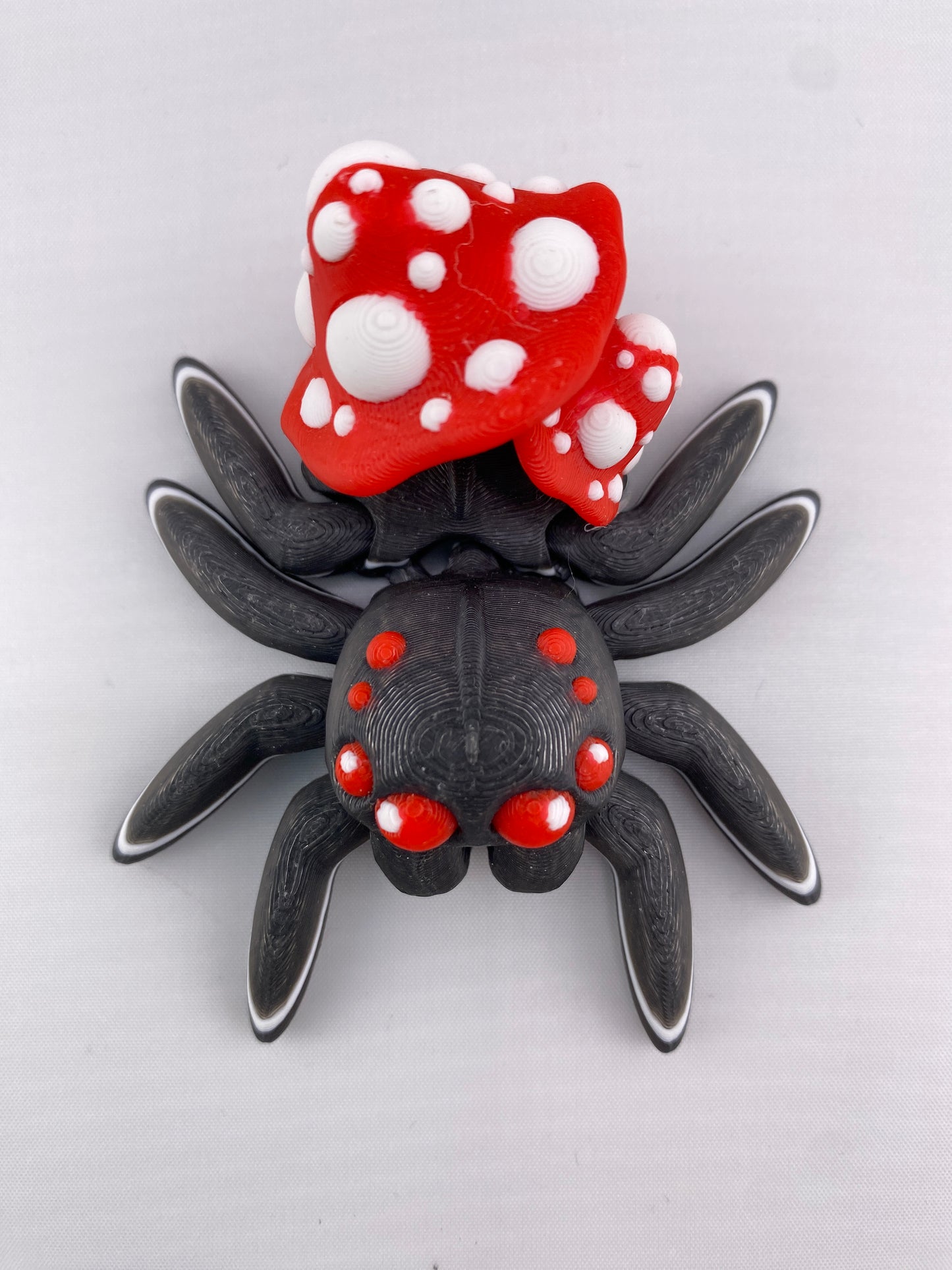 Mushroom Spider 3D Printed Figurine Decoration