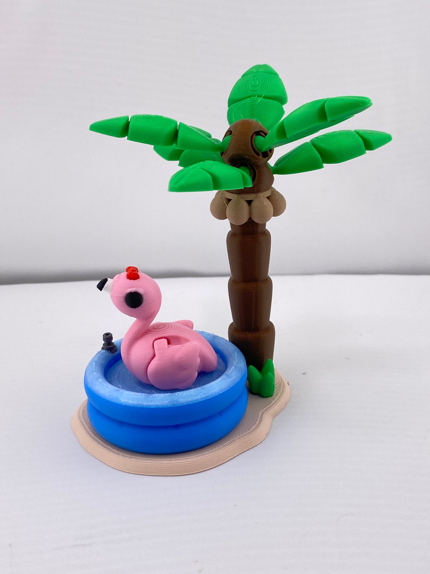 Tropical Pool Flamingo