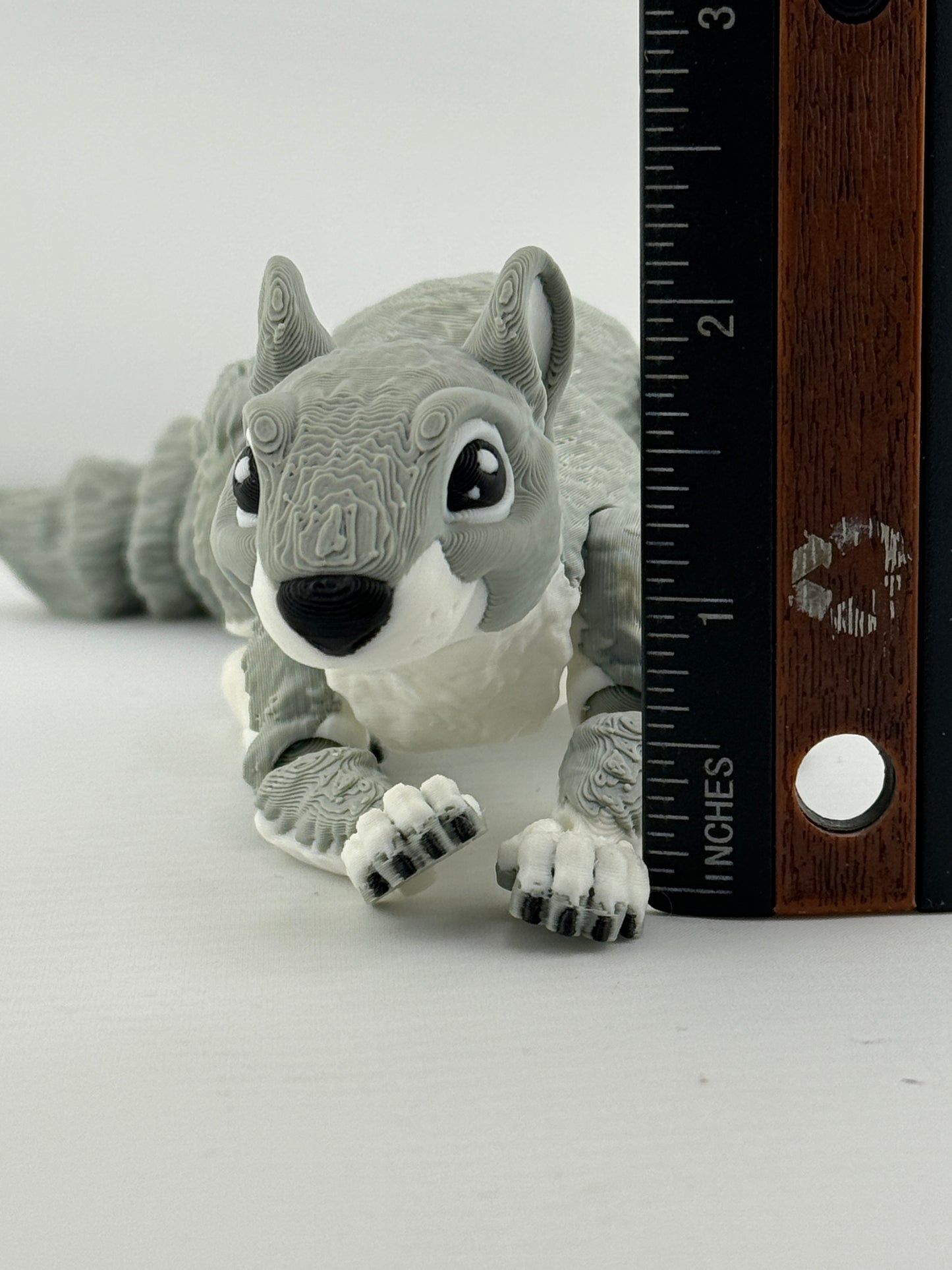 Moveable 3D Printed Squirrel