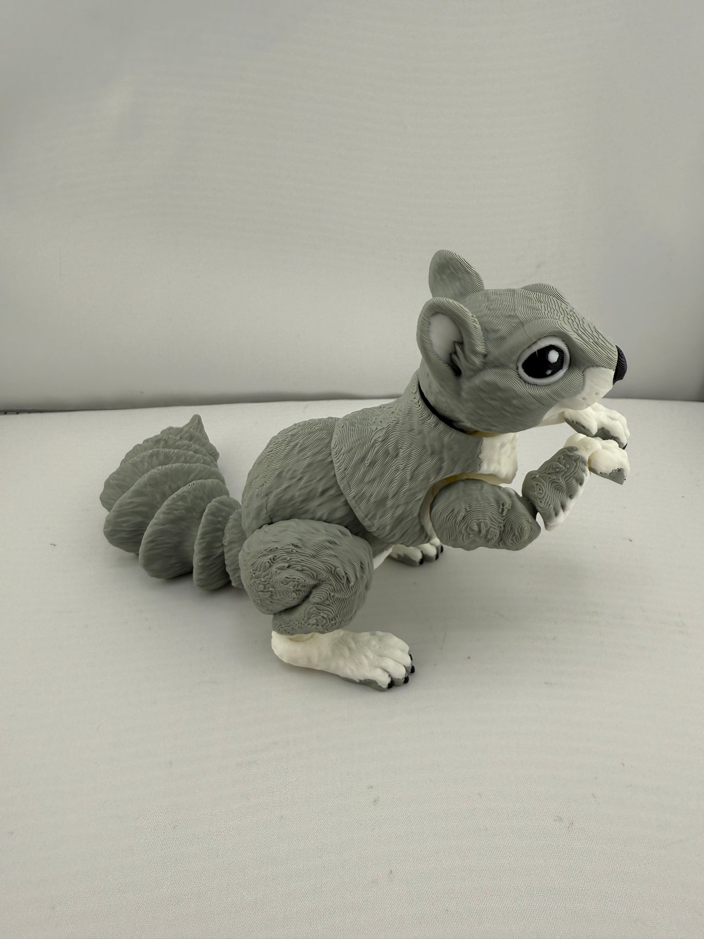 Moveable 3D Printed Squirrel
