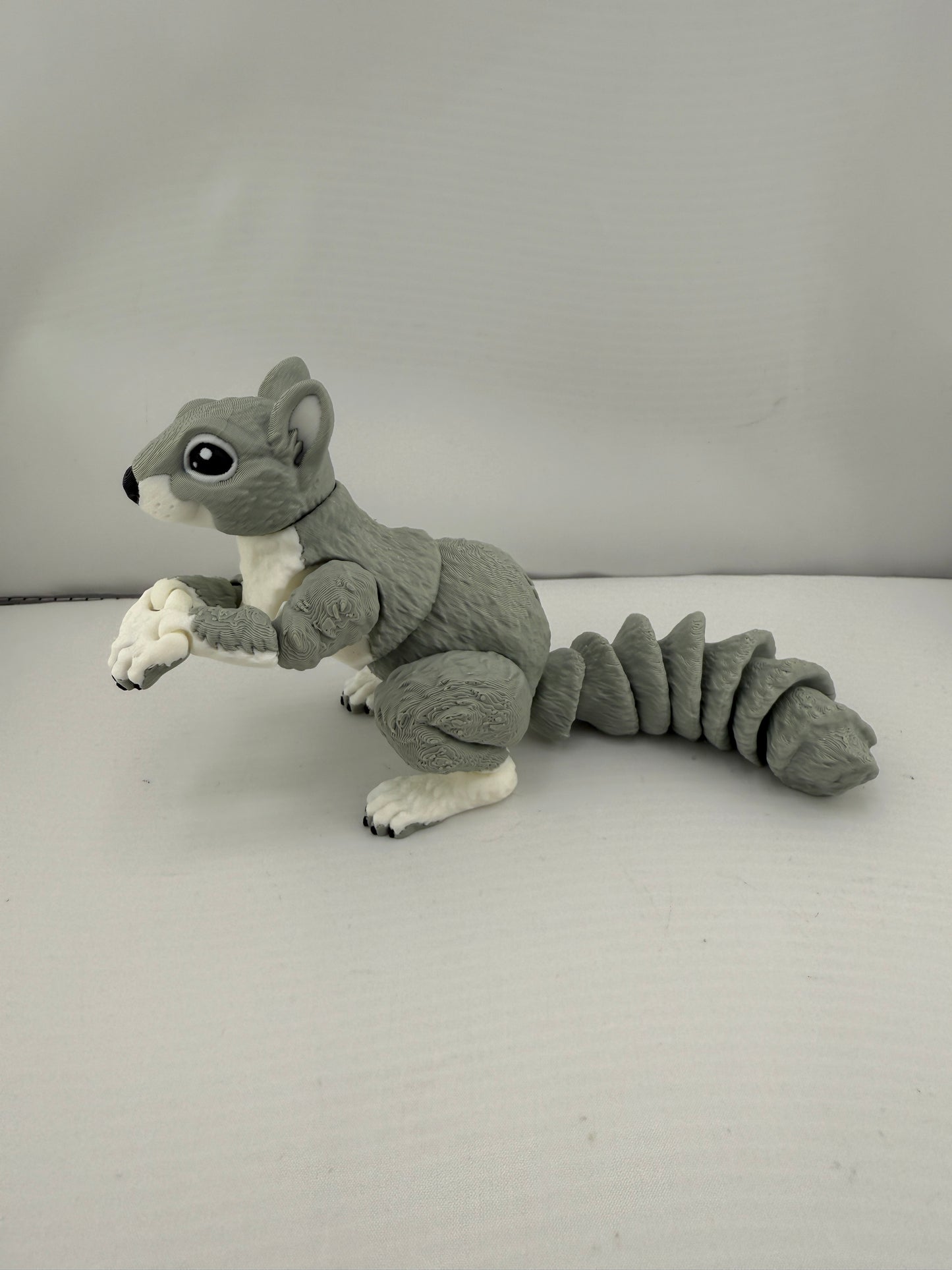 Moveable 3D Printed Squirrel
