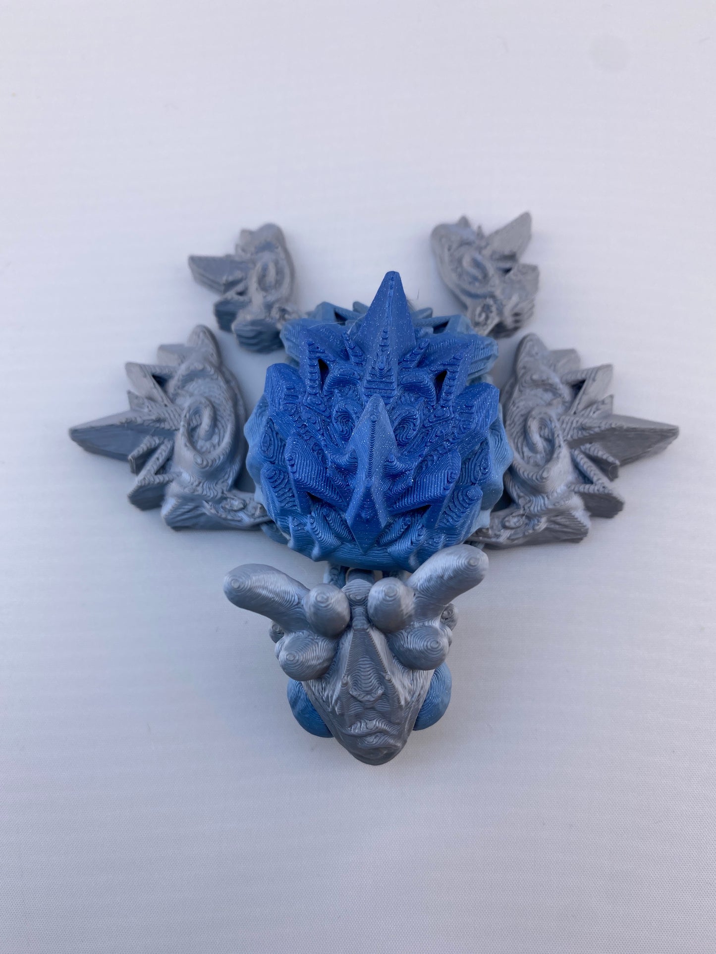 Sea Turtle Colored Figurine Decoration