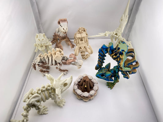Dinosaur Skeleton Figurines Decoration
