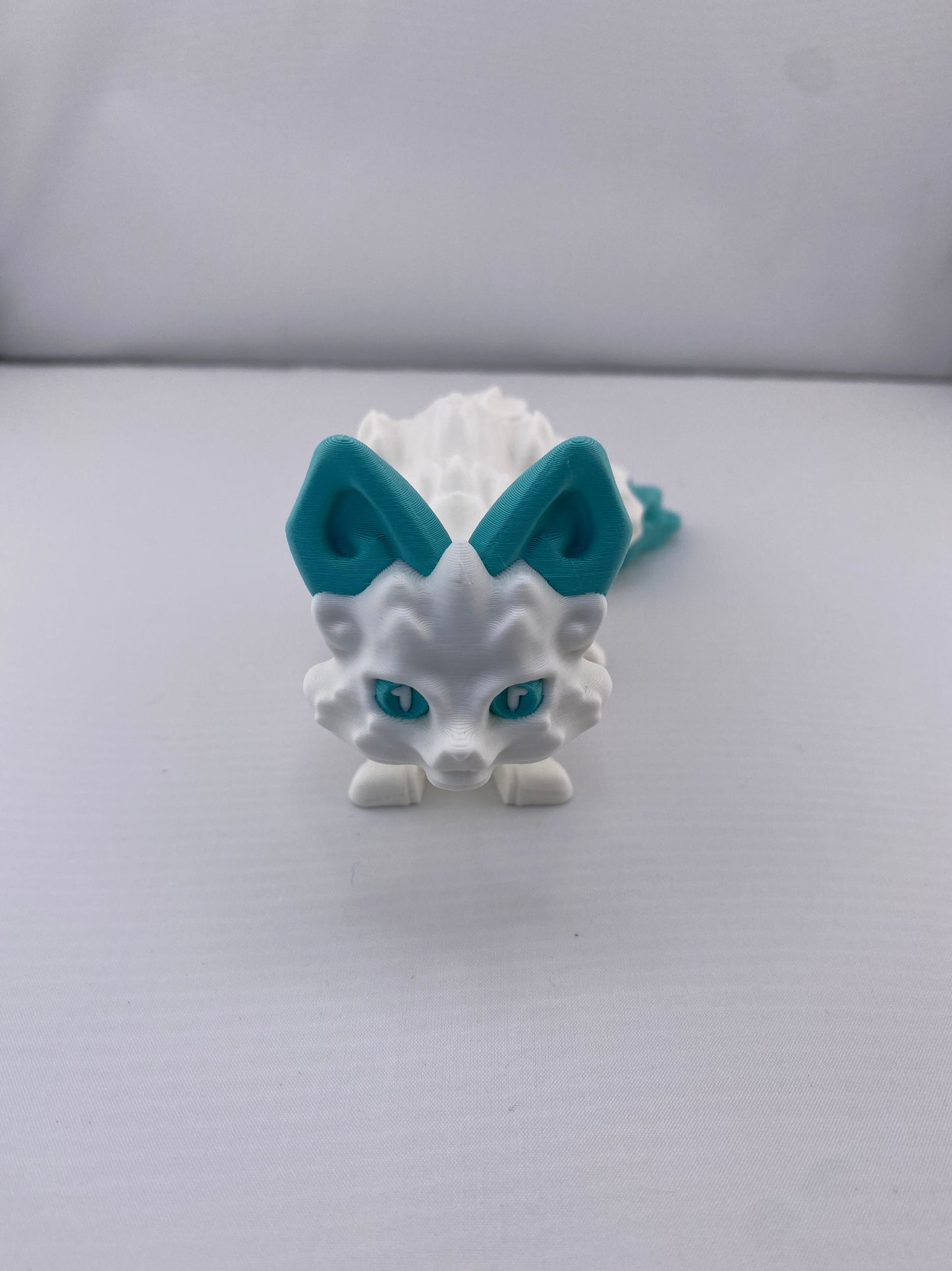 Snow Fox Figurine Decoration