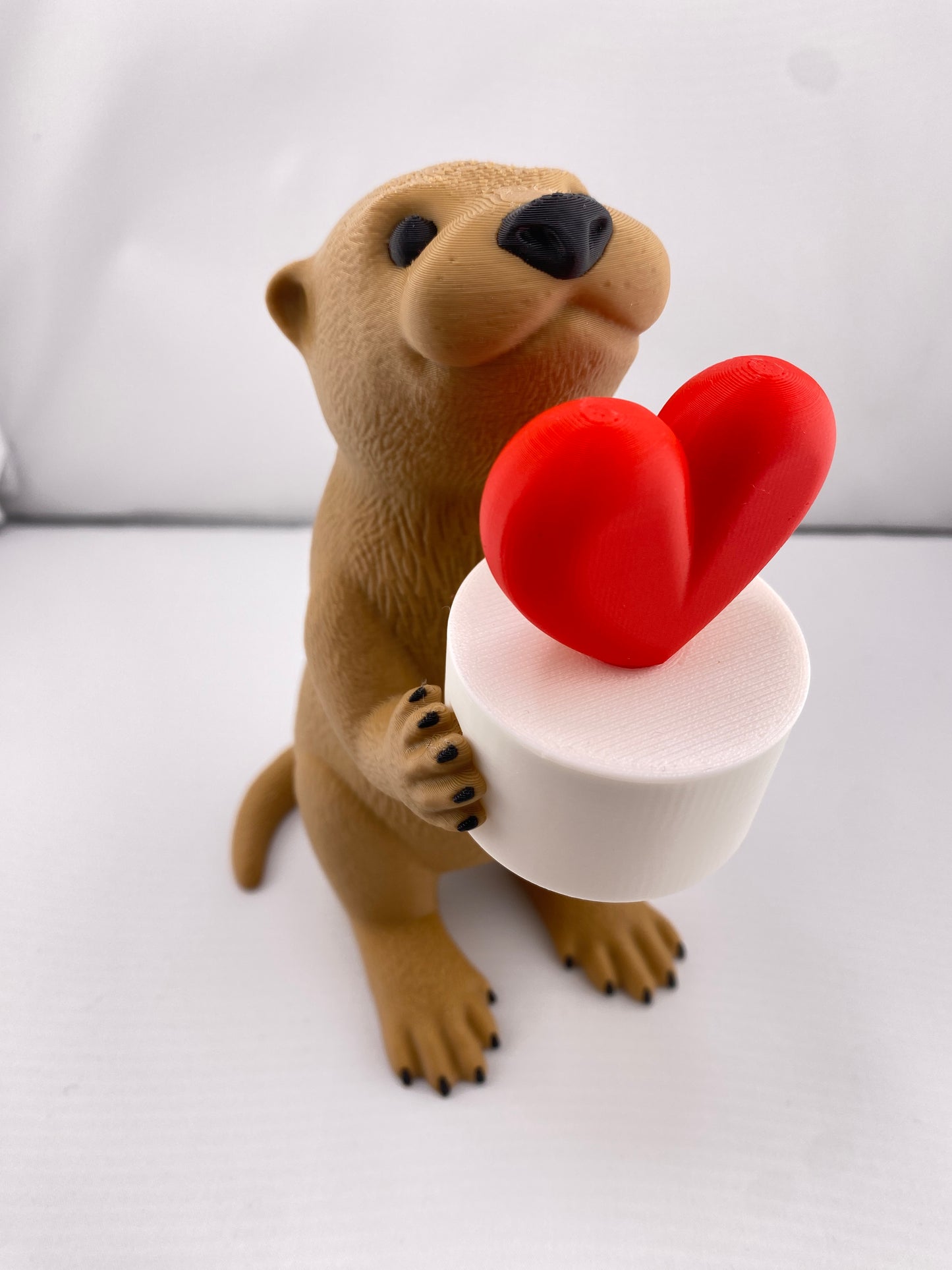 LED Valentines Otter
