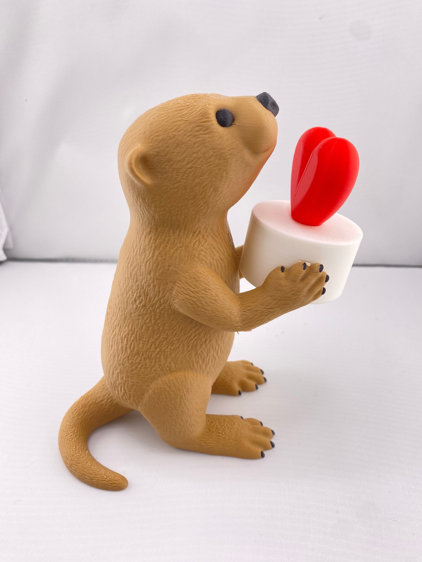 LED Valentines Otter