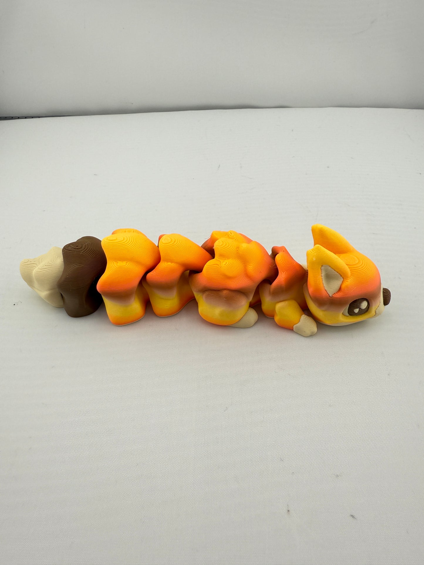 Articulated Autumn Squirrel Figurine