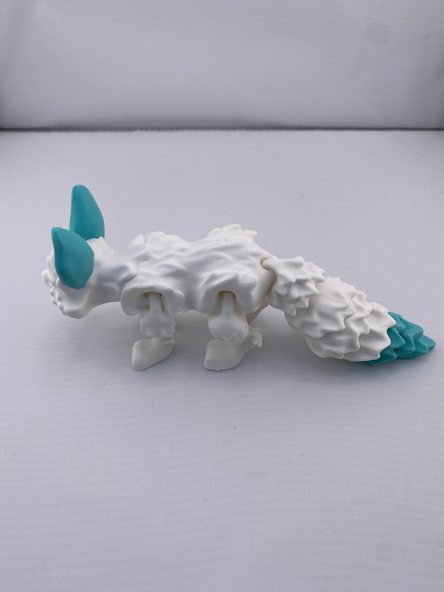 Snow Fox Figurine Decoration