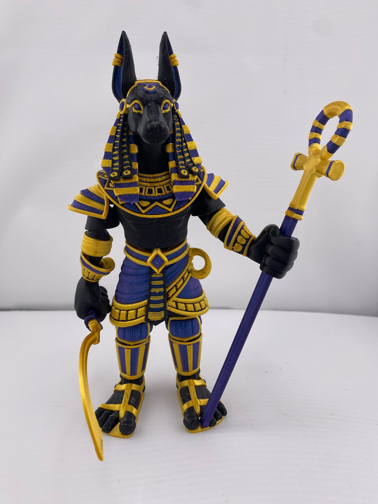 Flexible Ancient Egypt Anubis Figurine