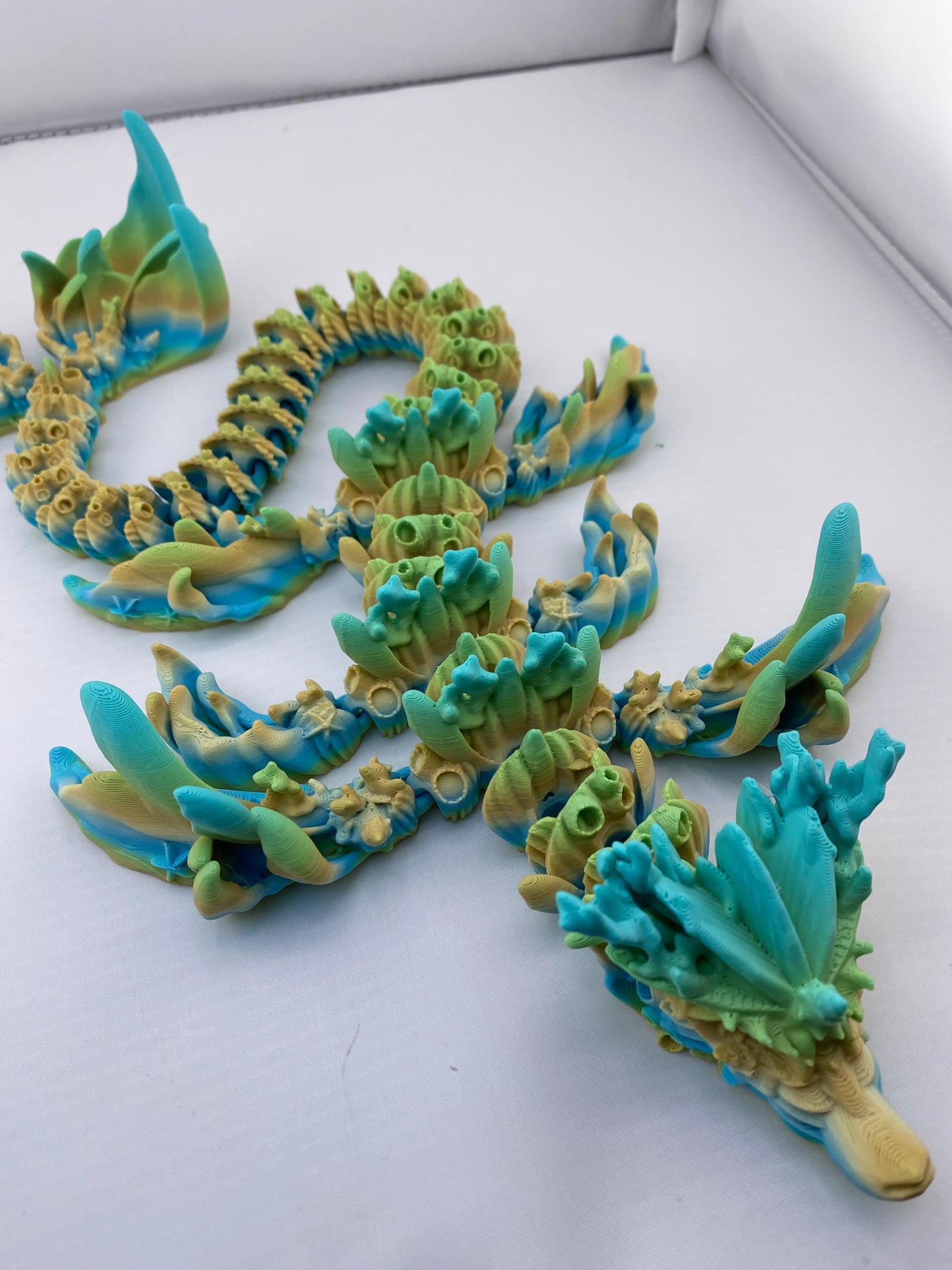 Coral Reef Dragon Figurine Decoration