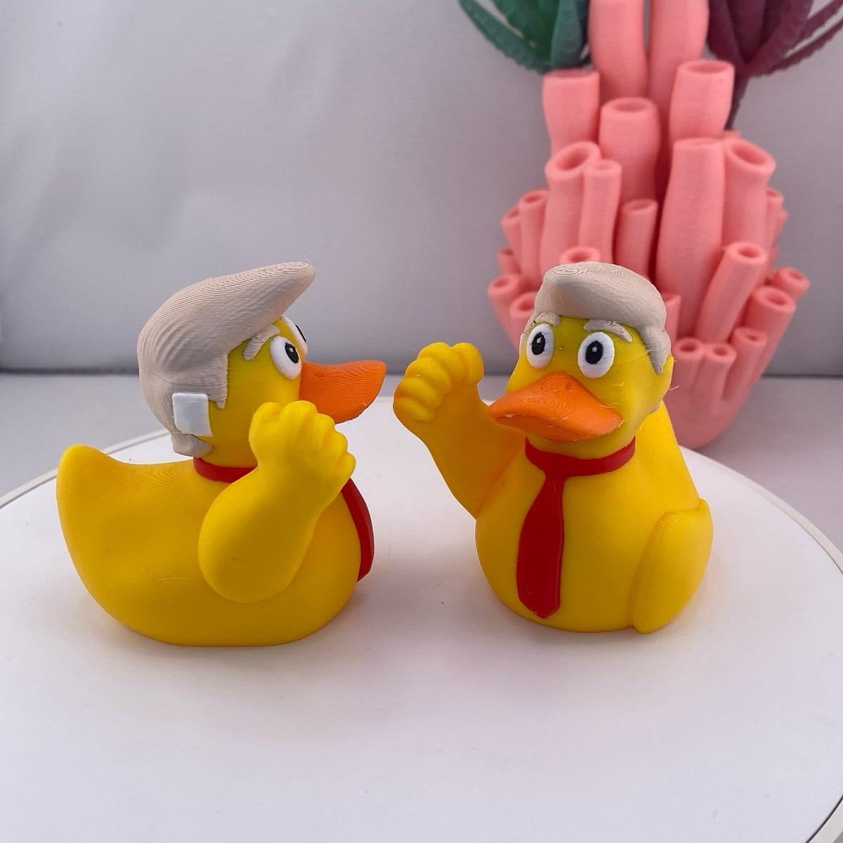Duck Figurine Decoration - Political and Jeep-themed Home and Office Ornament Room