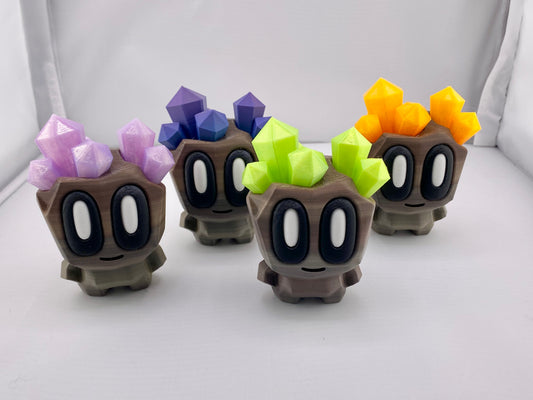 Crystal Rock Figurine
