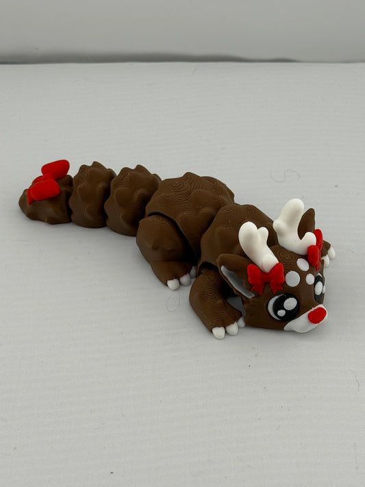 Moveable Reindeer Dragon