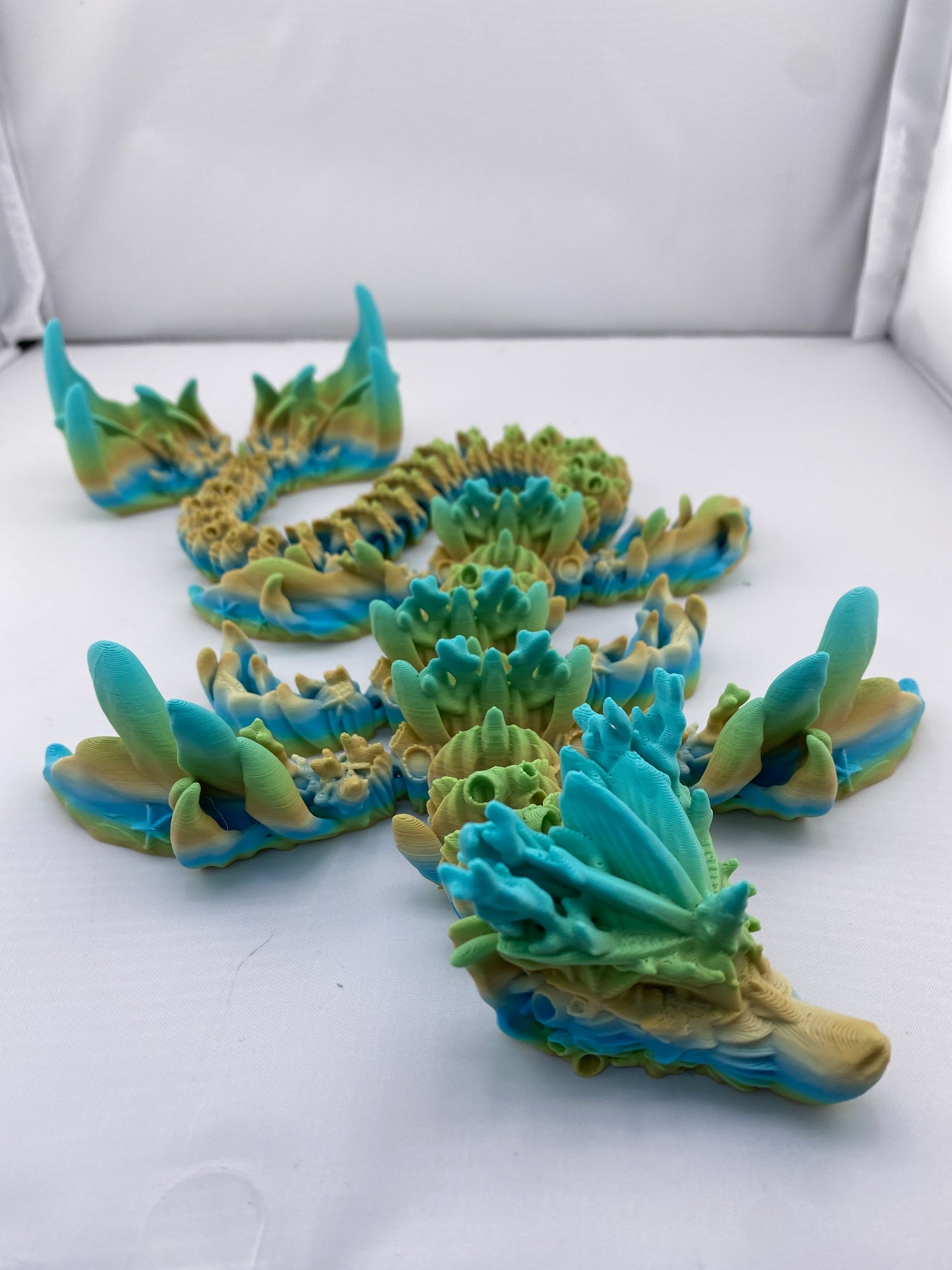 Coral Reef Dragon Figurine Decoration