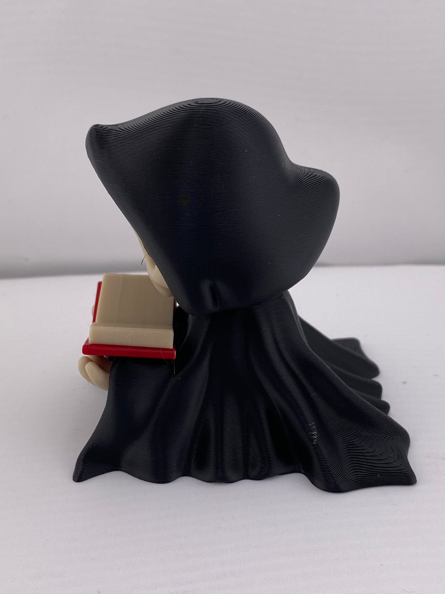 Grim Reaper Reading A Book Halloween Figurine