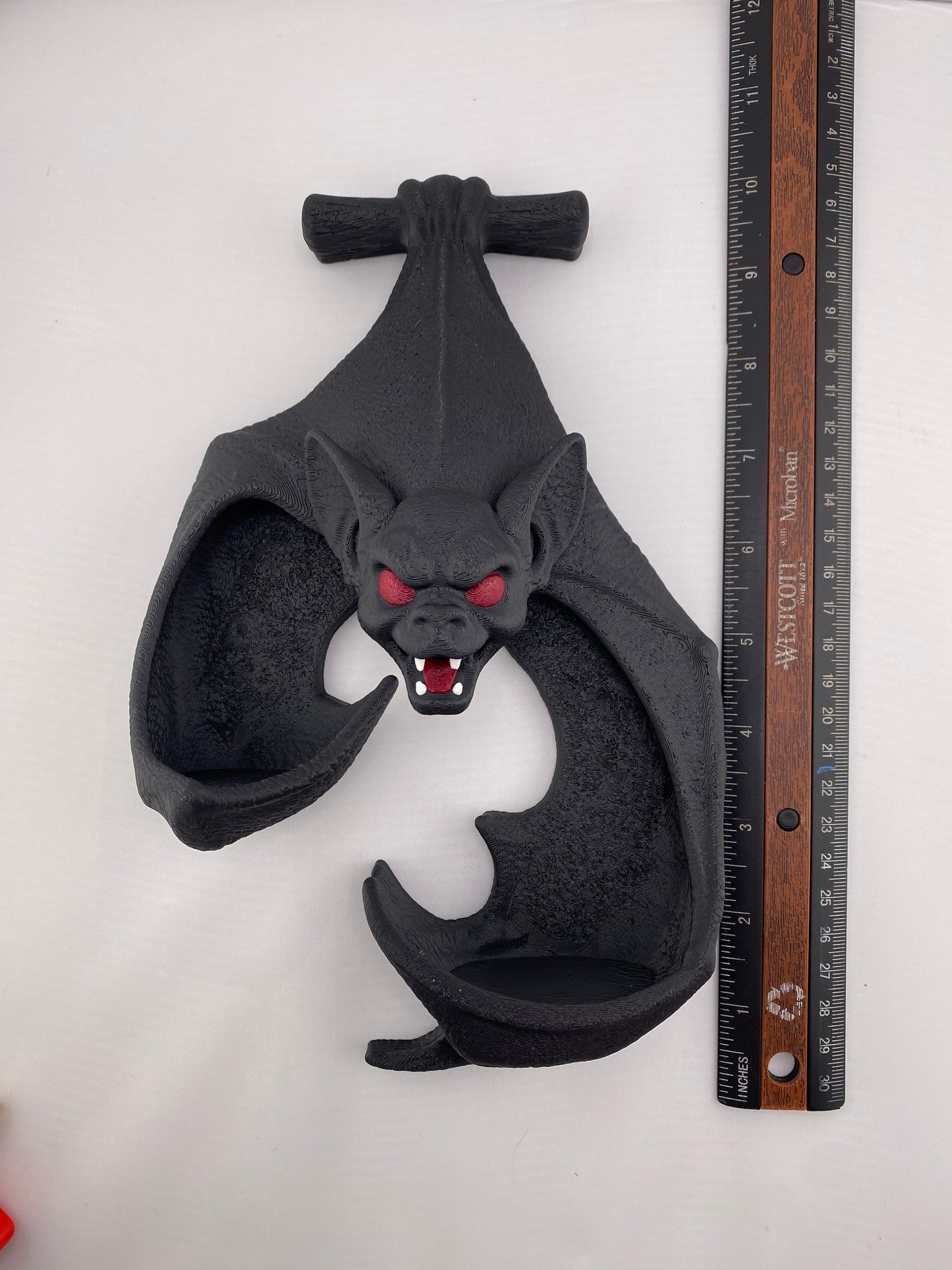 Halloween Bat Wall Mounted LED Candle Holder