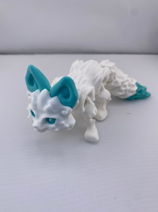 Snow Fox Figurine Decoration