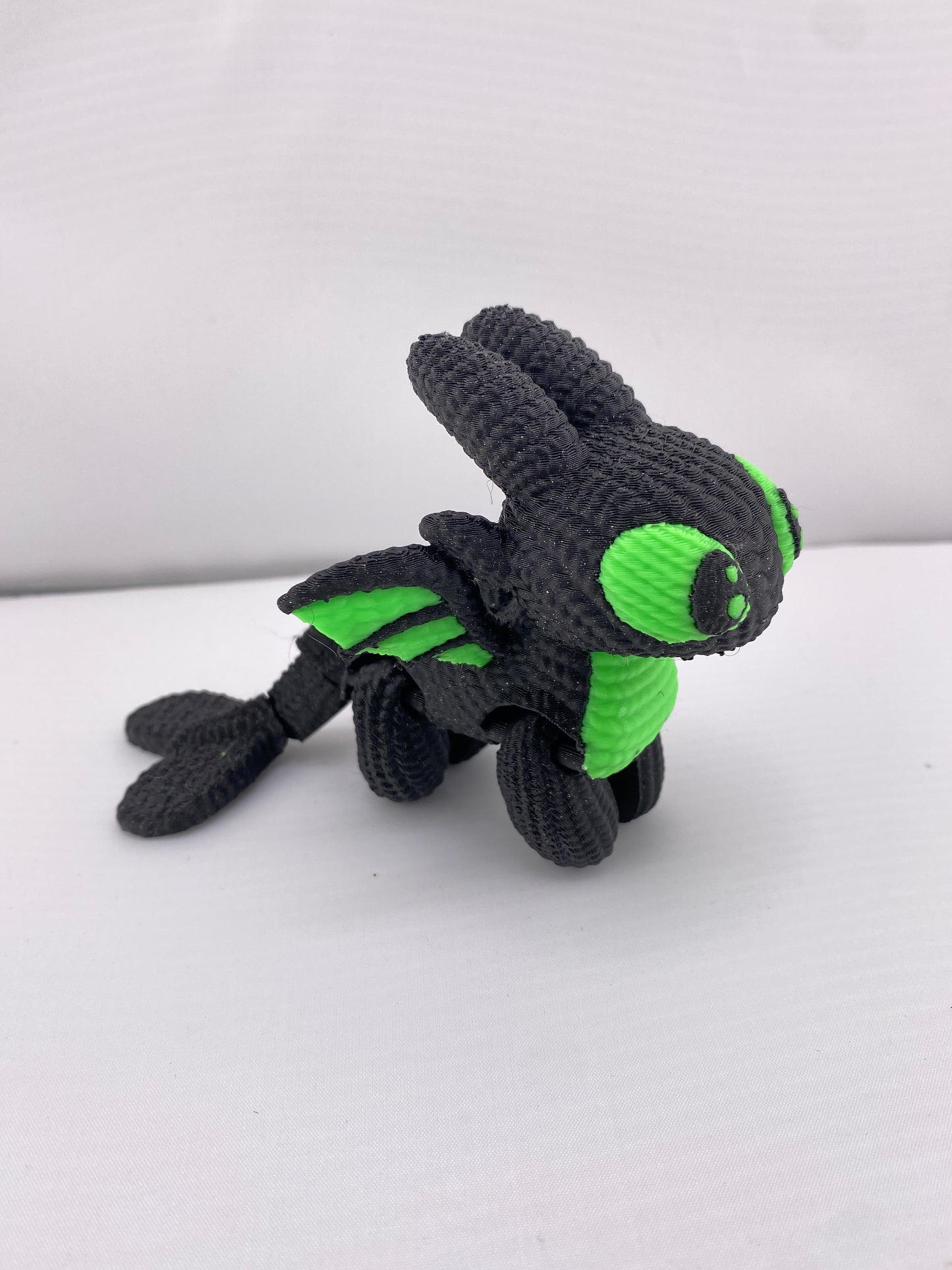 Knitted No Teeth/Light Angry Dragons