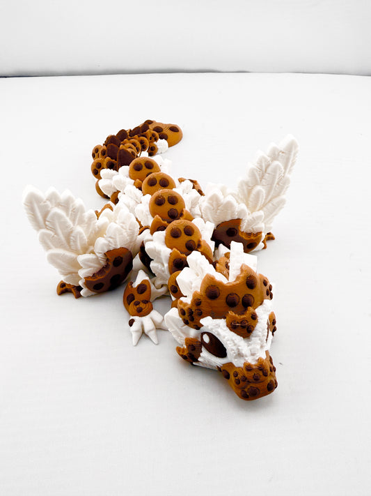 Winged Baby Cookie Dragon Figurine