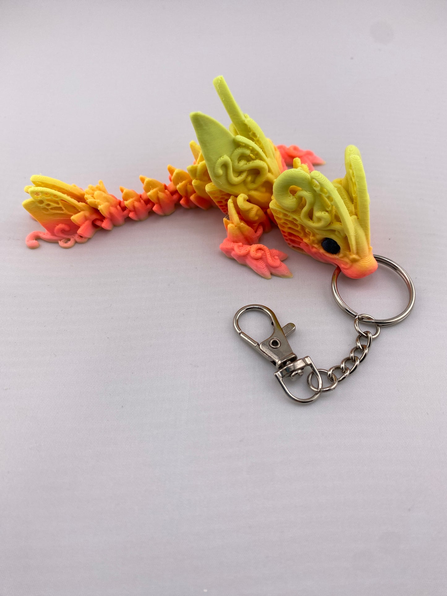 Articulating Dragon Keychains