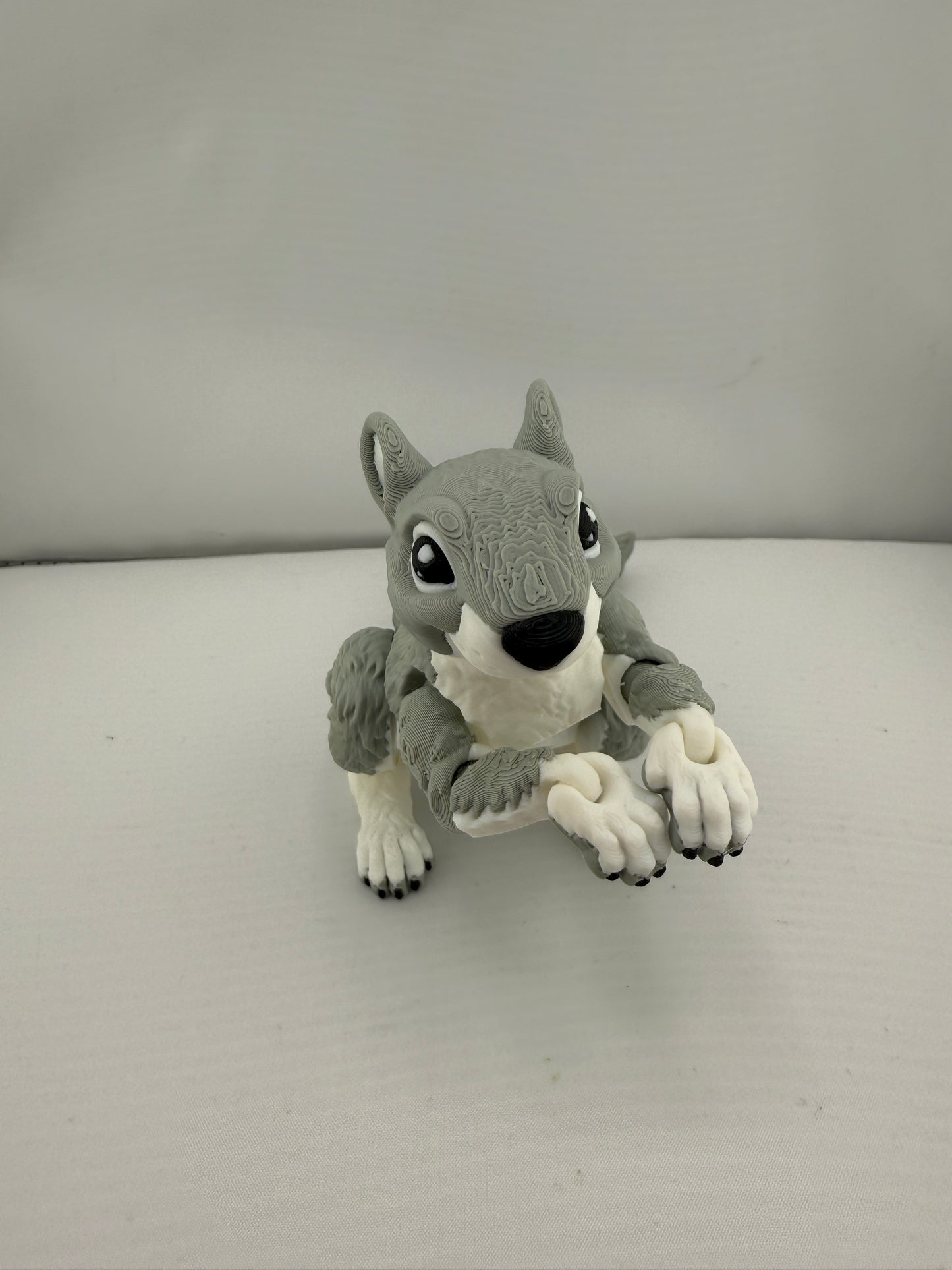 Moveable 3D Printed Squirrel