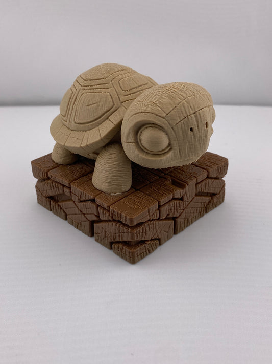 Tiki Turtle Figurine
