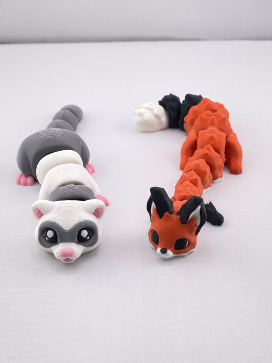 Articulated Long Animal Figurines