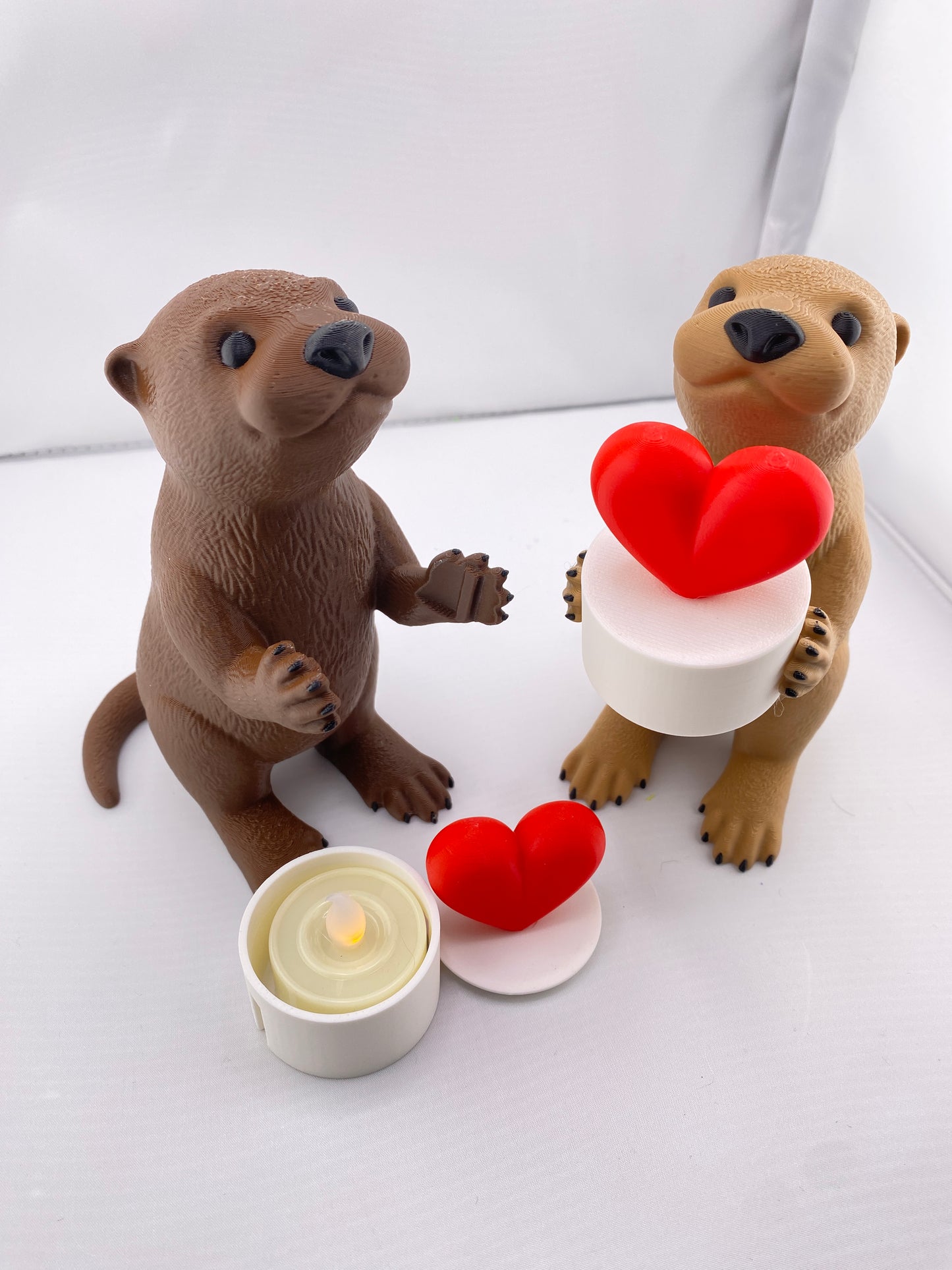 LED Valentines Otter
