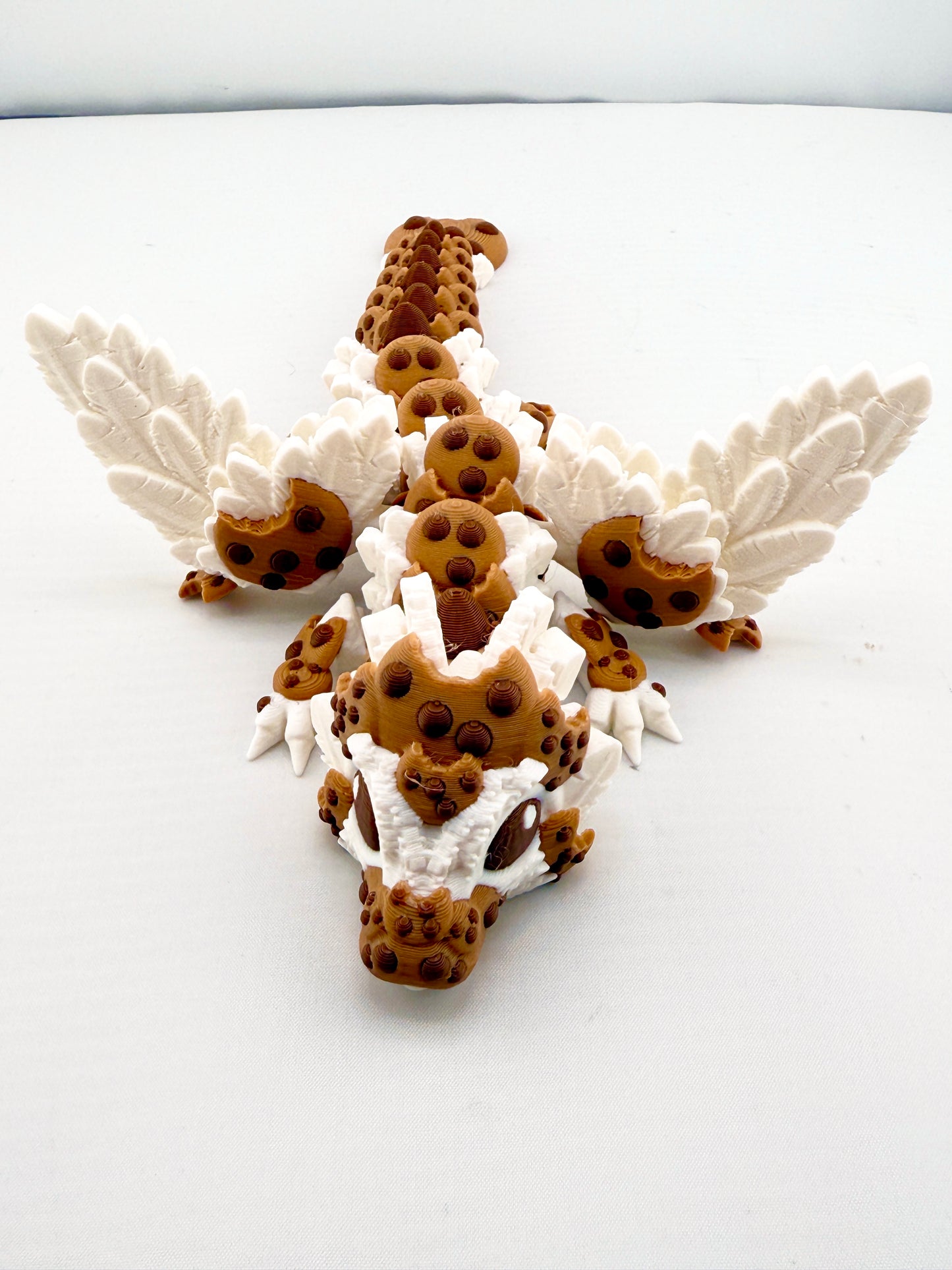 Winged Baby Cookie Dragon Figurine
