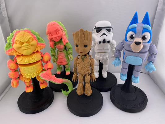 Character Figurine With Stand