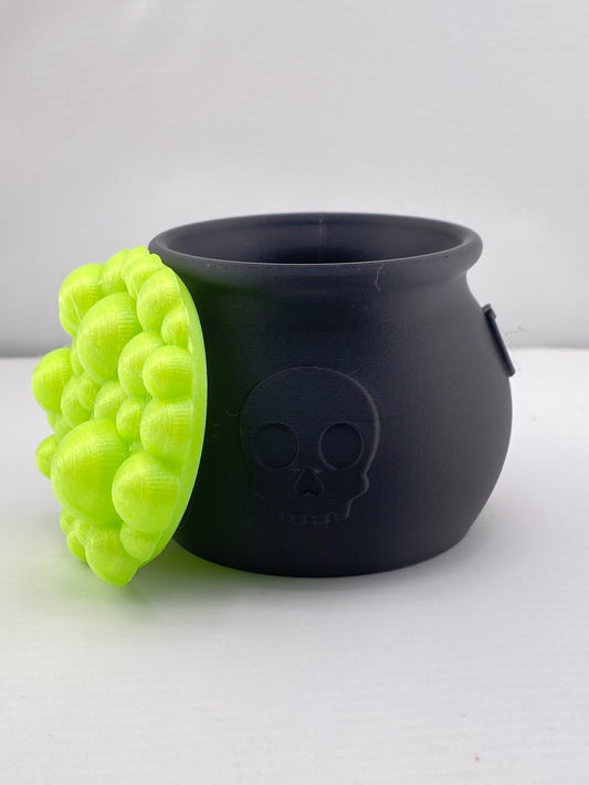 Boiling Witches Cauldron Halloween Container