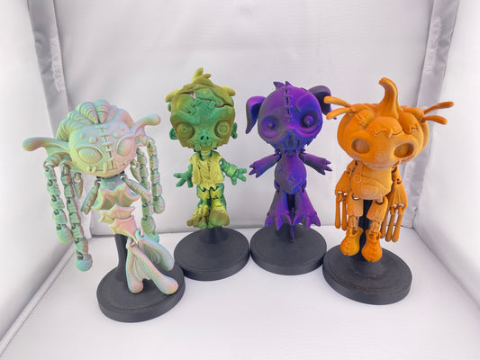 Twisty Figure With Stand