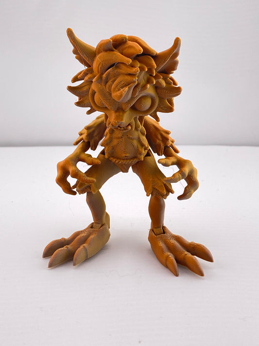 Articulated Werewolf Figurine