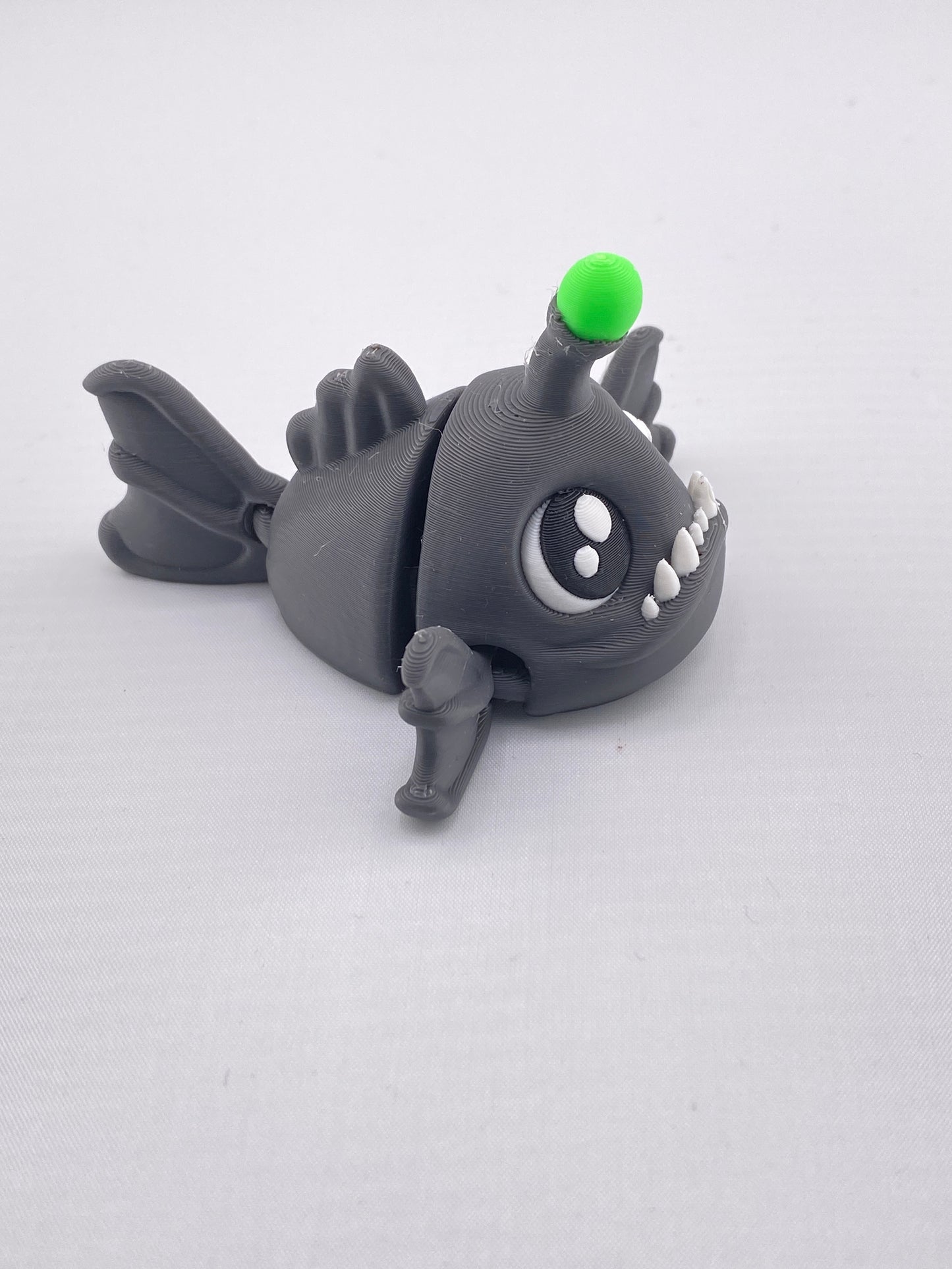 Articulated Angler Fish Figurine