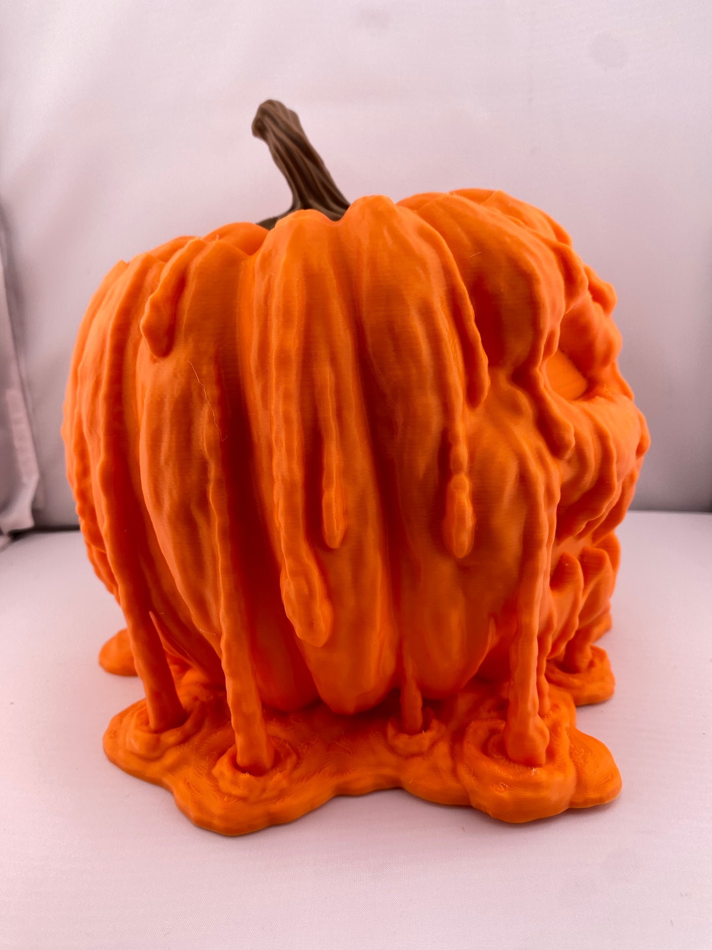 Melting Pumpkin Candy Container Halloween