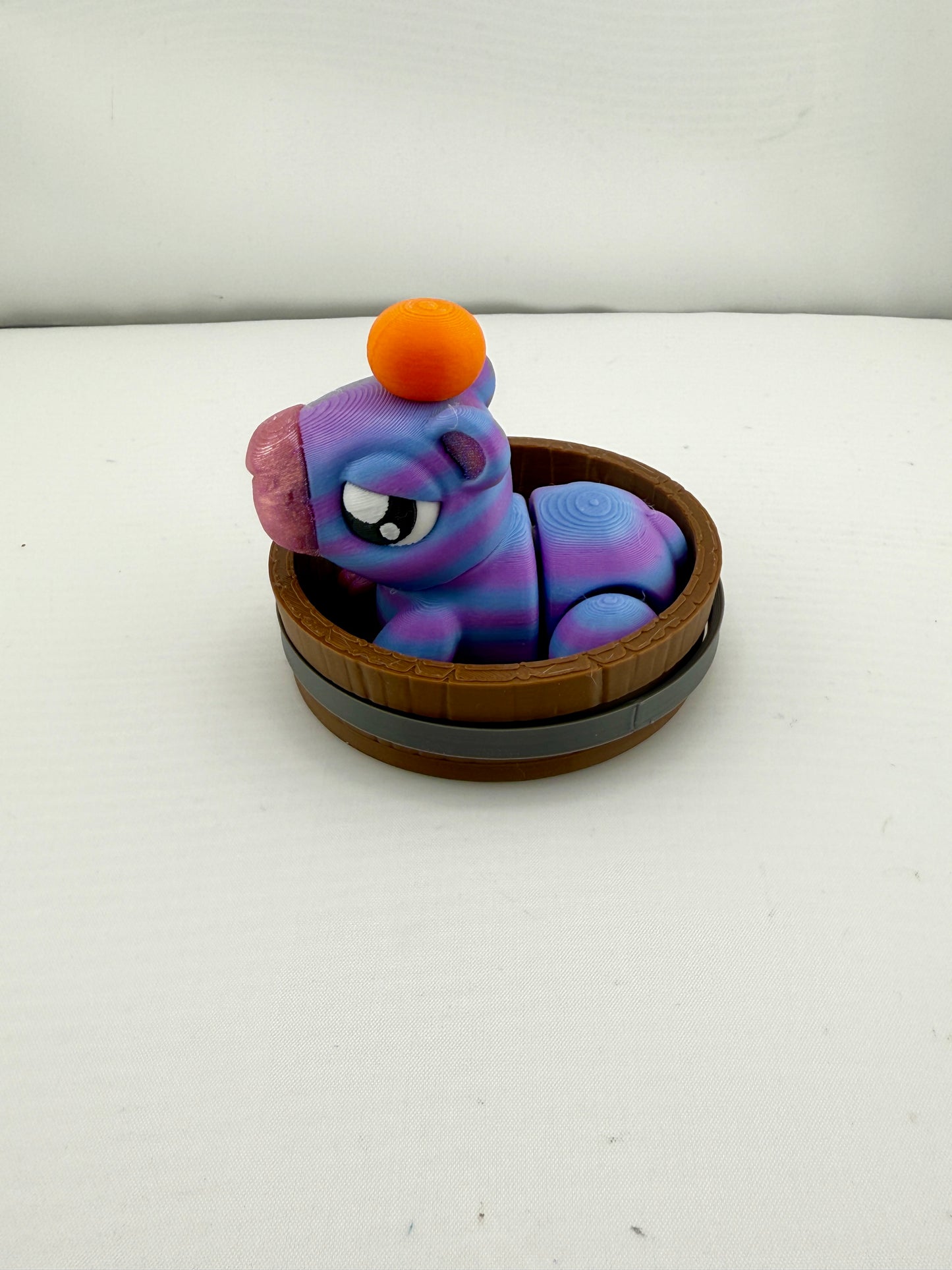 Capybara In A Barrel