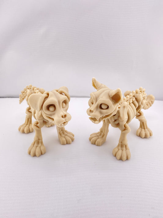 Dog Skeleton Halloween Decoration Figurine Gift Spooky Spooky Ornaments