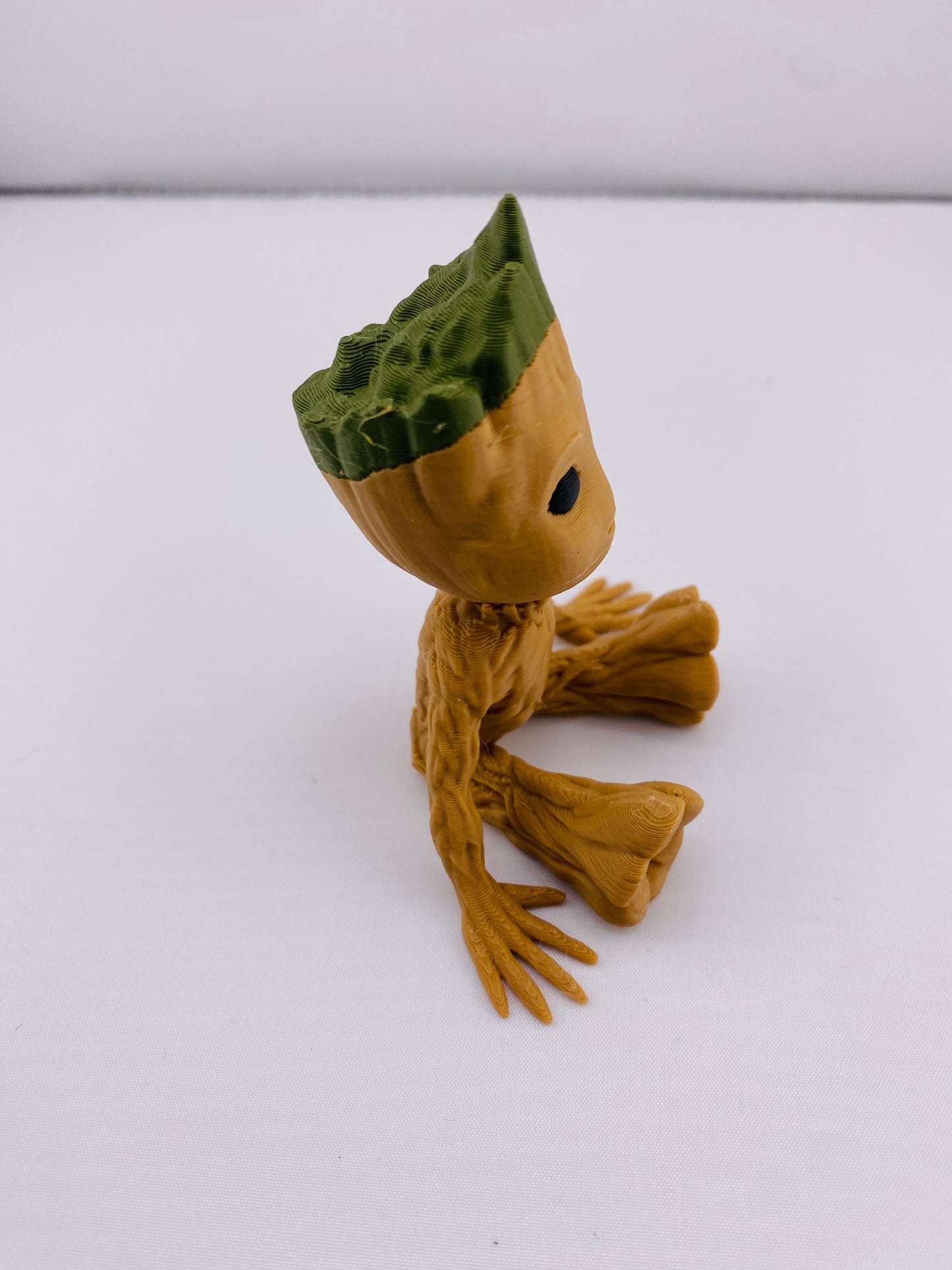 Wood Tree Buddy Figurine Decoration