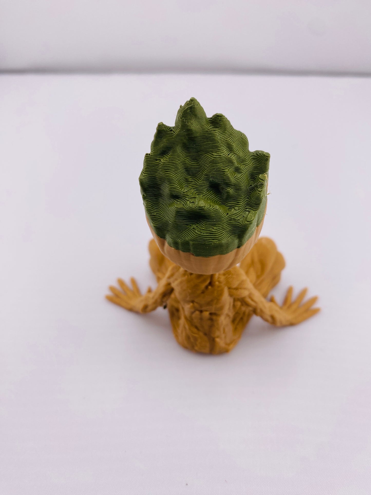 Wood Tree Buddy Figurine Decoration