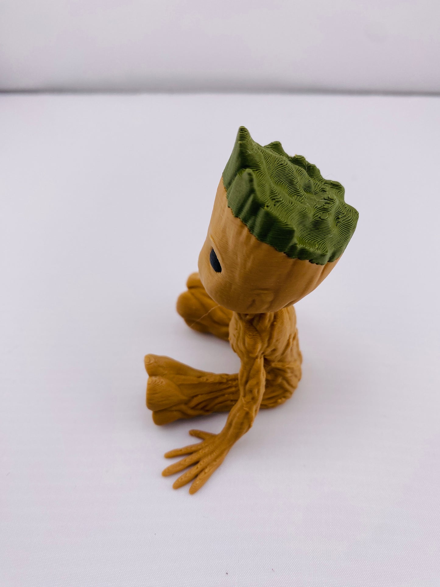 Wood Tree Buddy Figurine Decoration