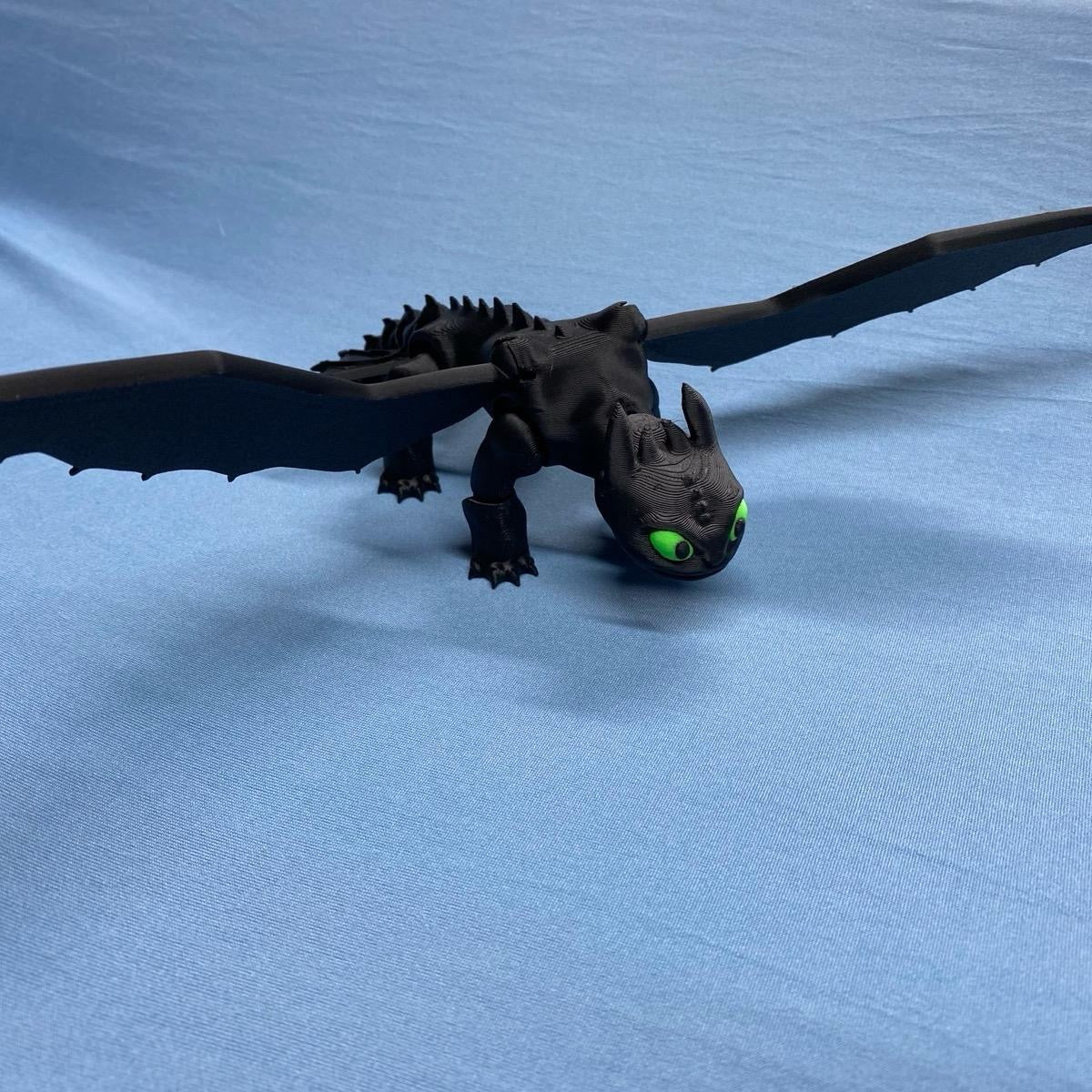 Black and/or White Dragon Figurine